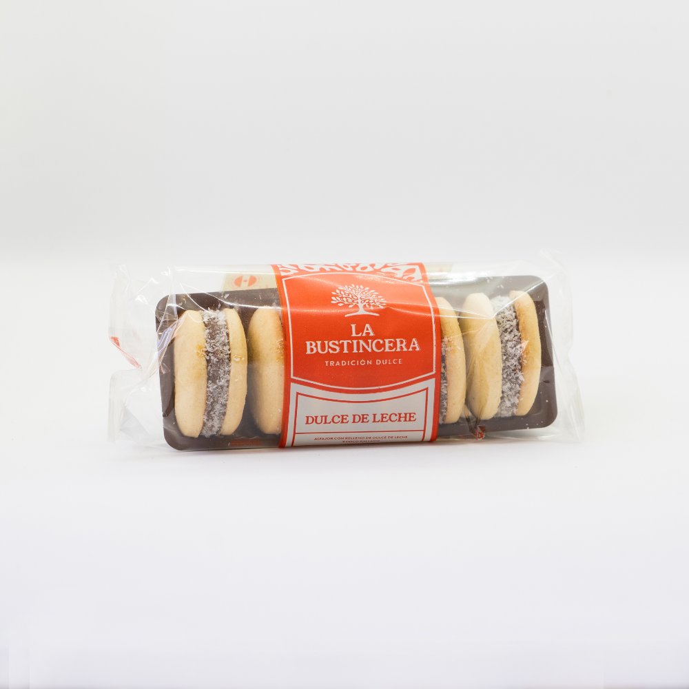 Alfajor bustincera x5 unid