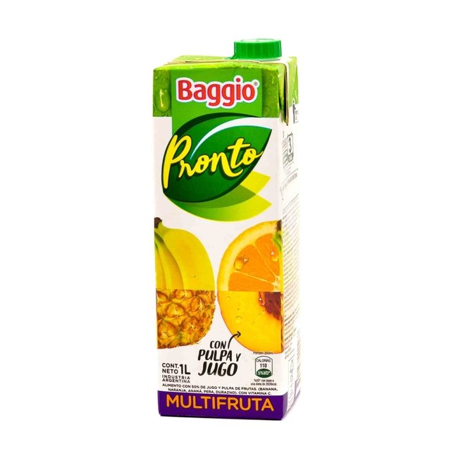 Jugo baggio xlto x8 unid