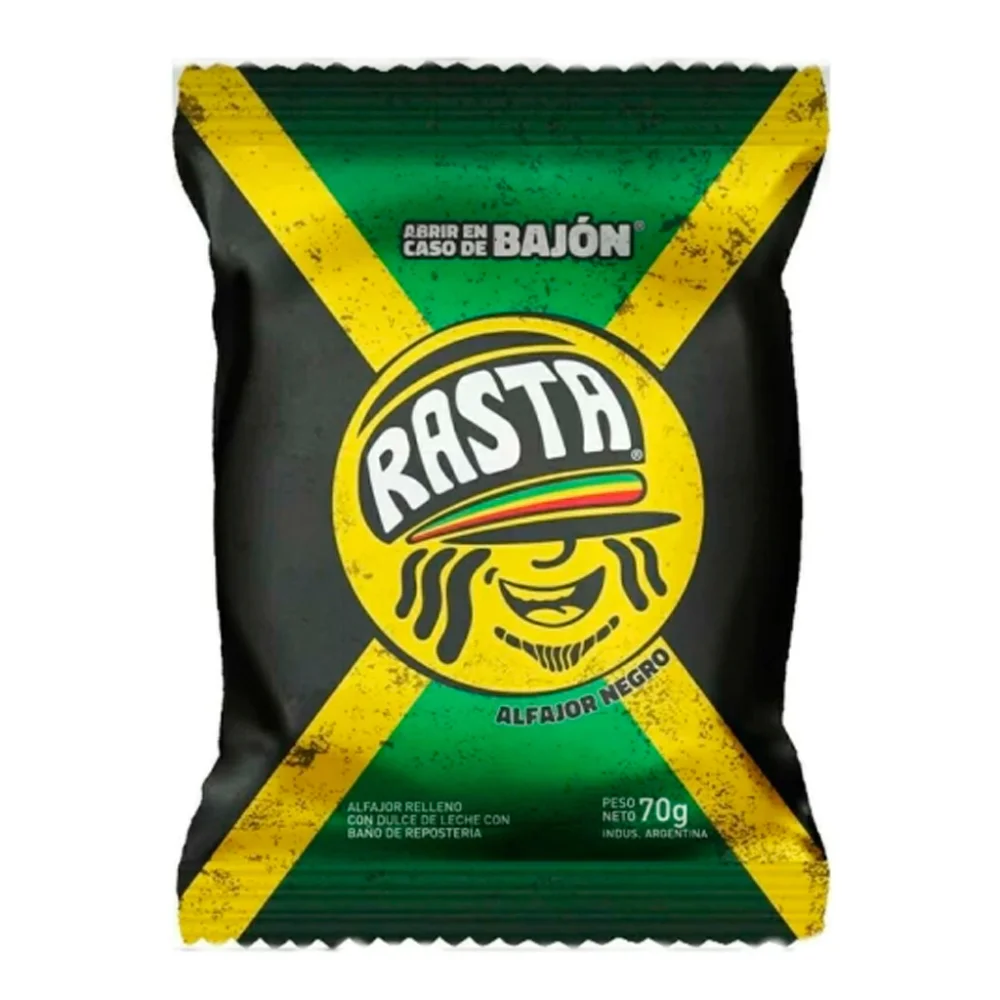 Alfajor Rasta triple x18und
