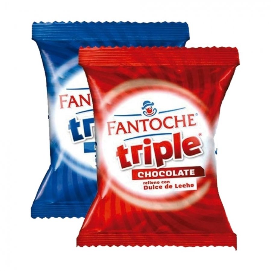 Alfajor fantoche triple x24 unid