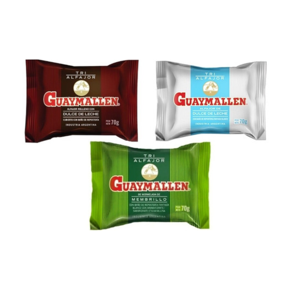 Alfajor Guaymallen triple x24 unid