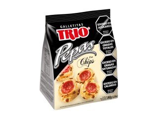 Pepas con chips x300gr