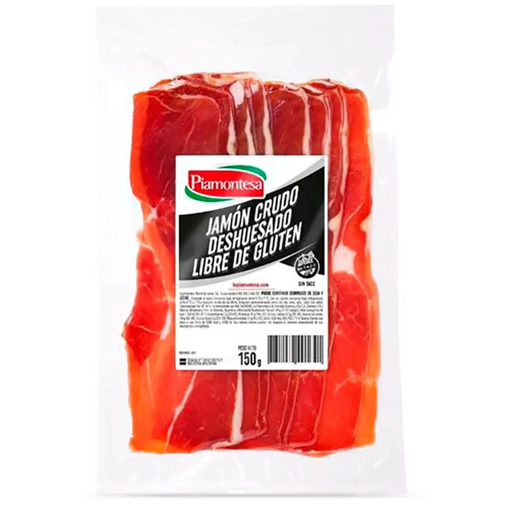 Jamón crudo La Piamontesa xkg