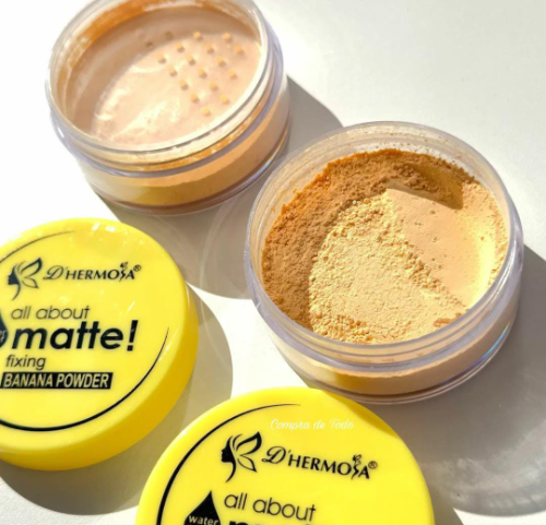 Polvo Banana all about matte fixing D'hermosa