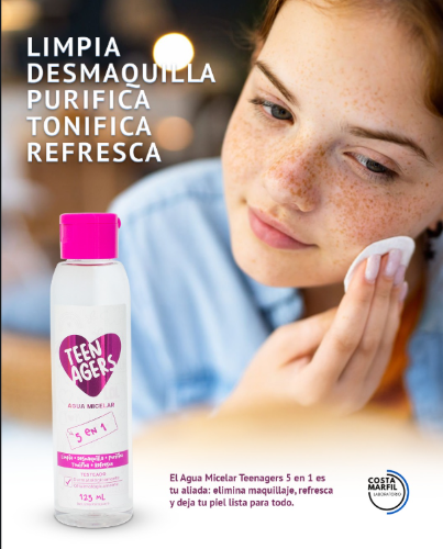 Agua Micelar TEENAGERS 5 en 1 120ml