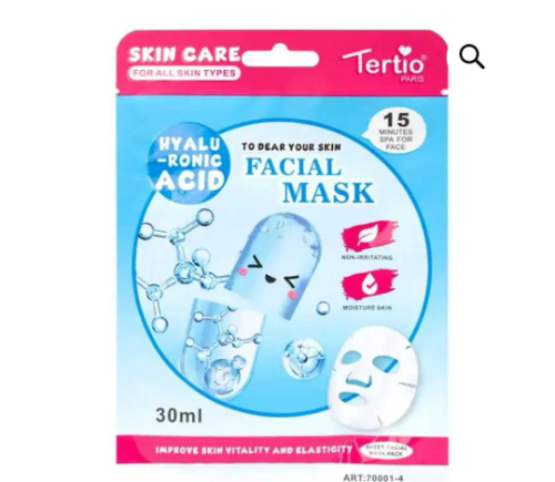 Mascarilla Kiss Beauty Acido Hialuronico