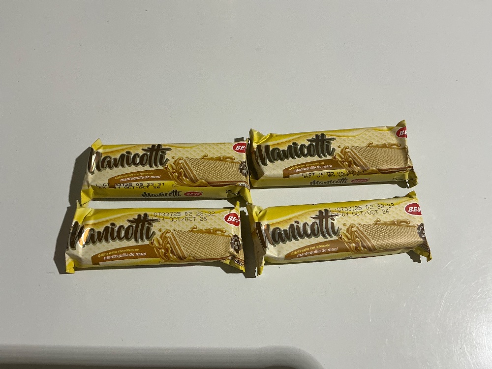 Galleta manicotti