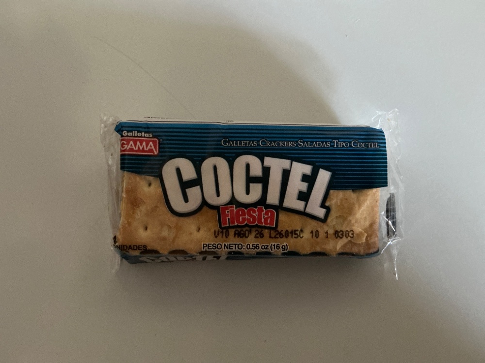 Galleta cóctel