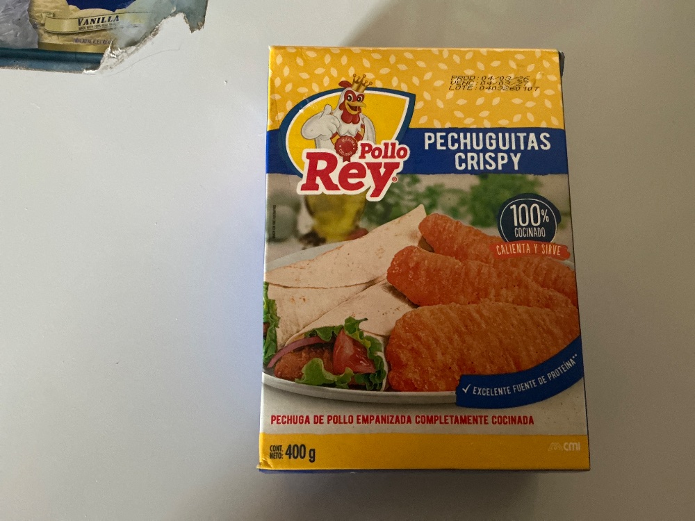Pechuguitas crispy pollo rey