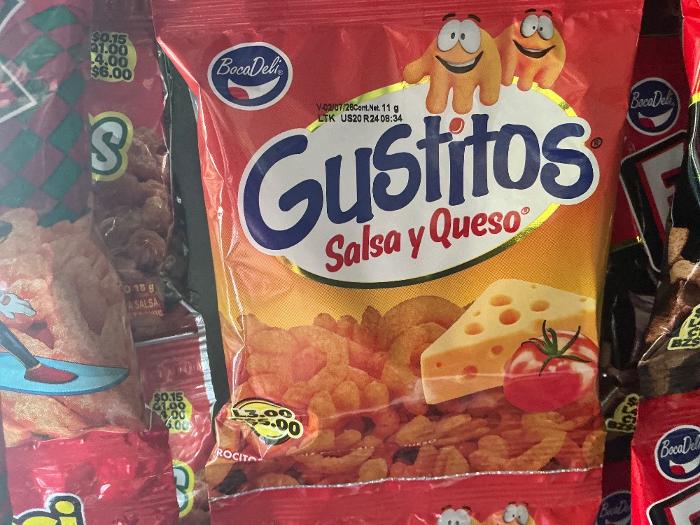Gustitos salsa queso