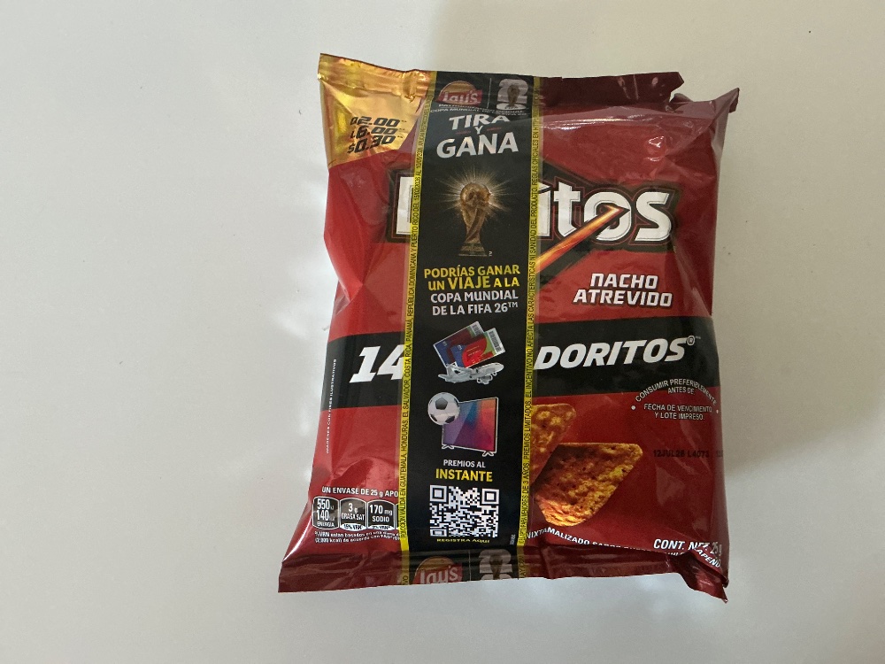 Dorito nacho atrevido