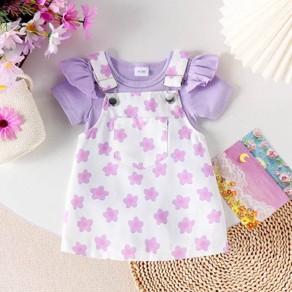 Braga con flores y body