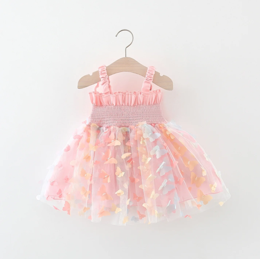 Vestido con alas bebe