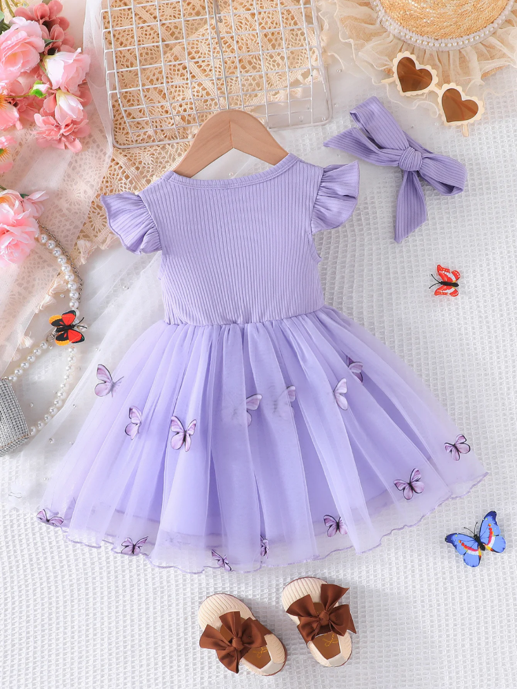 Vestido con mariposas