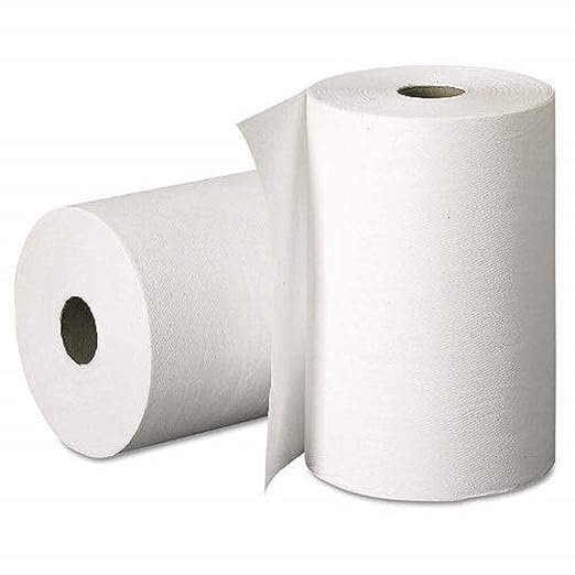 TOALLA EN ROLLO 6P BLANCA