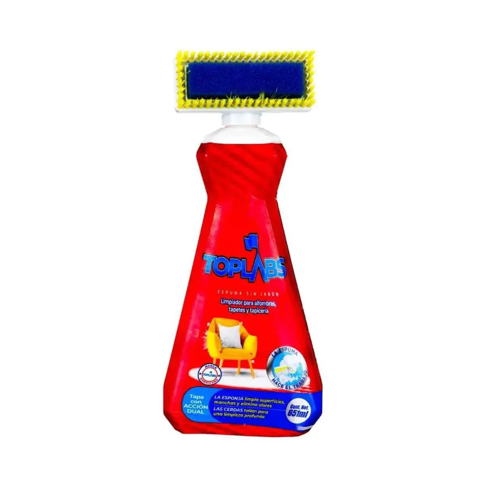 LIMPIADOR PARA TAPICERIA CON CEPILLO 651ML