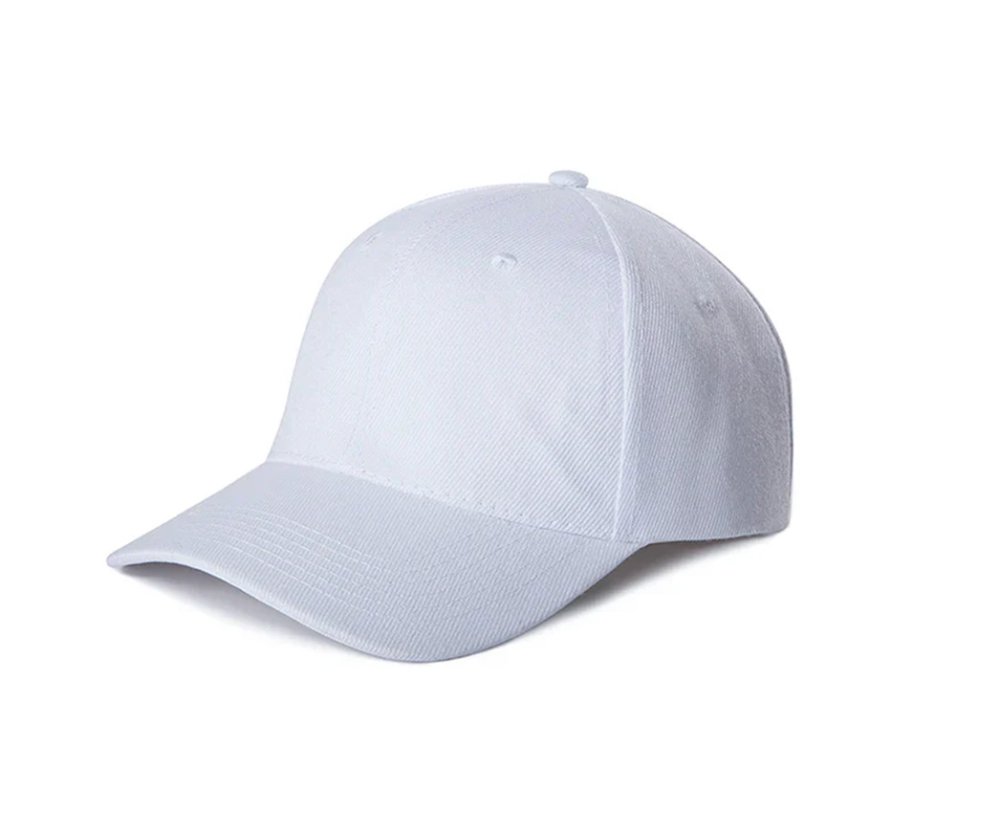 Gorra de malla blanca completa