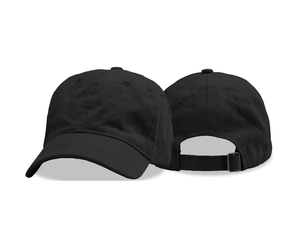 Gorra negra gabardina