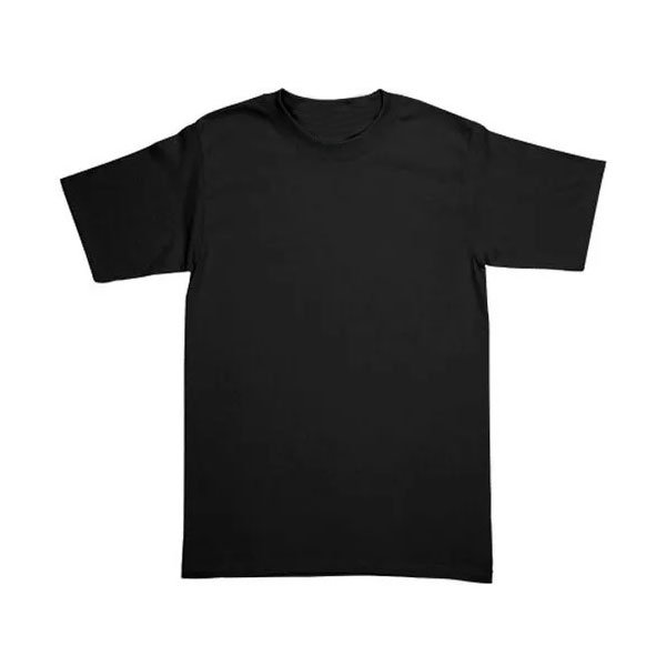 Playera negra piel durazno