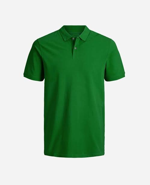 Camisa polo verde perico  polipique