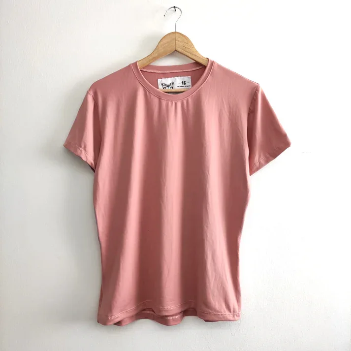 Playera palo rosa piel durazno