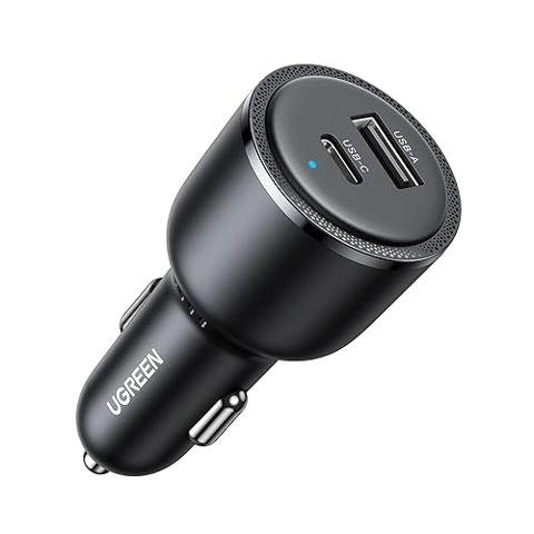 CARGADOR DE AUTO 2 PUERTOS UGREEN 63W