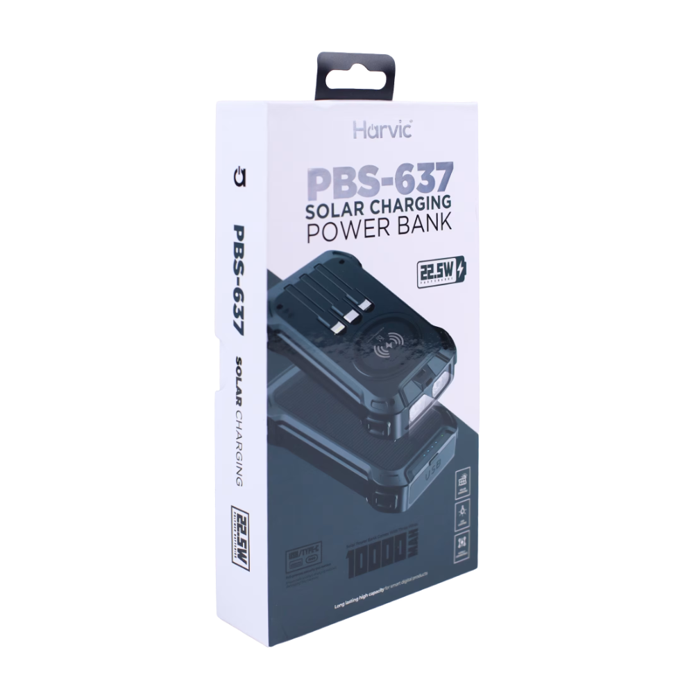 POWER BANK PBS-637/10000MAH HARVIC