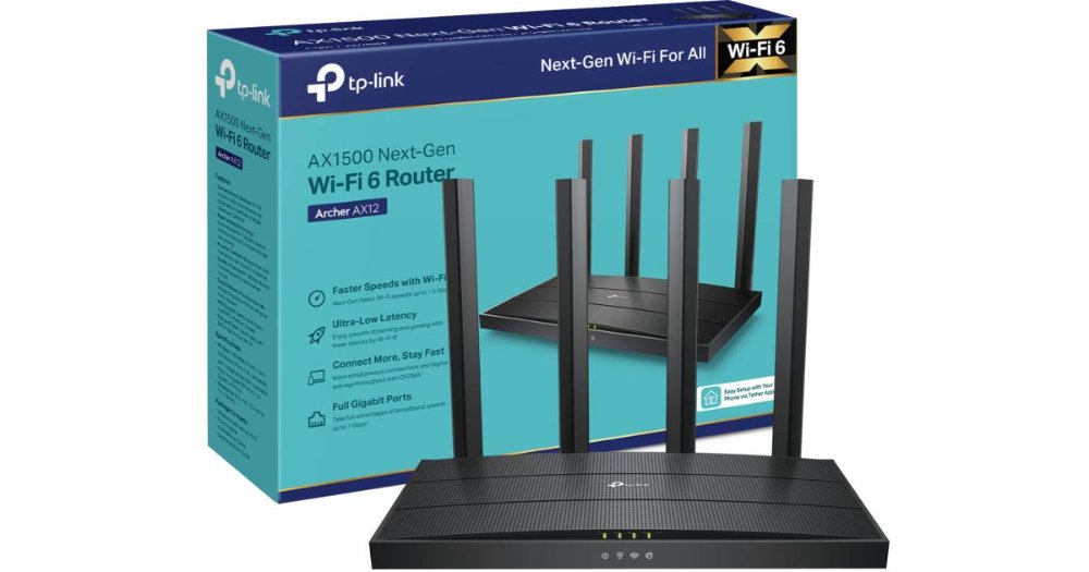 ROUTER TP-LINK AX12 1500