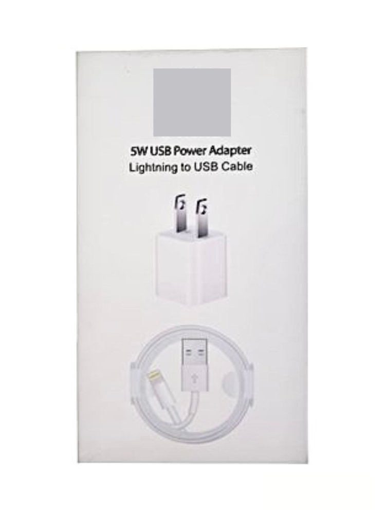 CARGADOR IPH 5W LIGHTNING A USB
