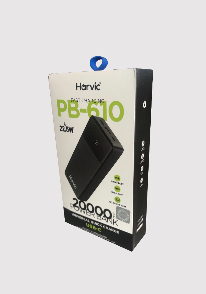 POWER BANK PB-610/20000MAH HARVIC