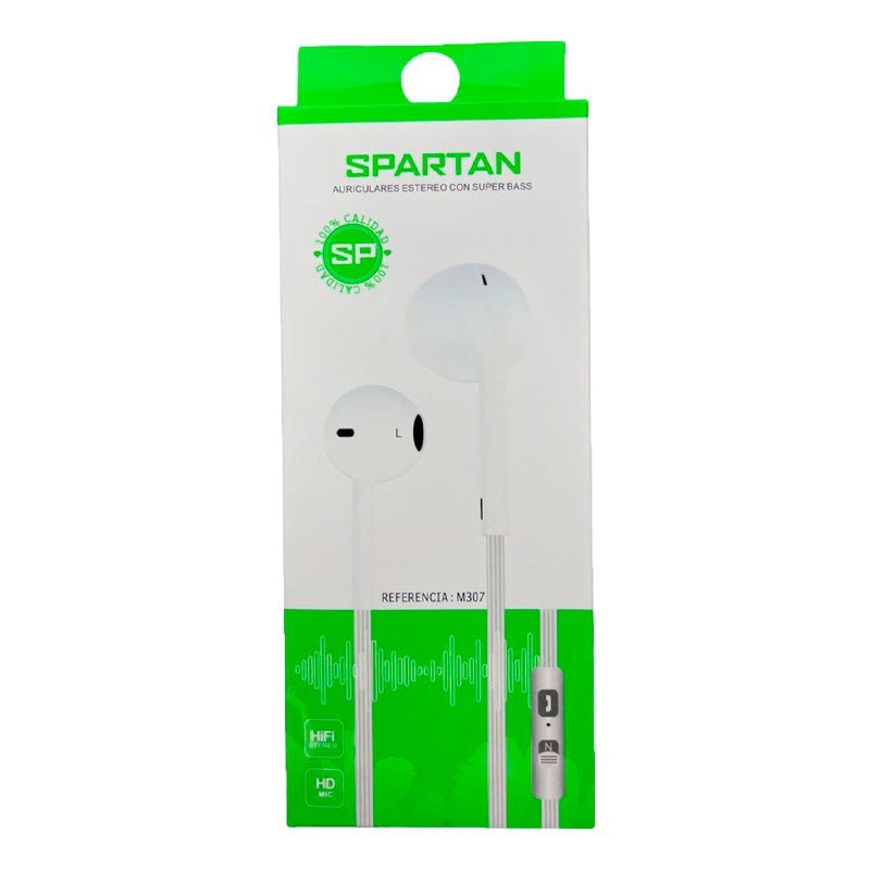 AURICULARES SPARTAN 3.5MM