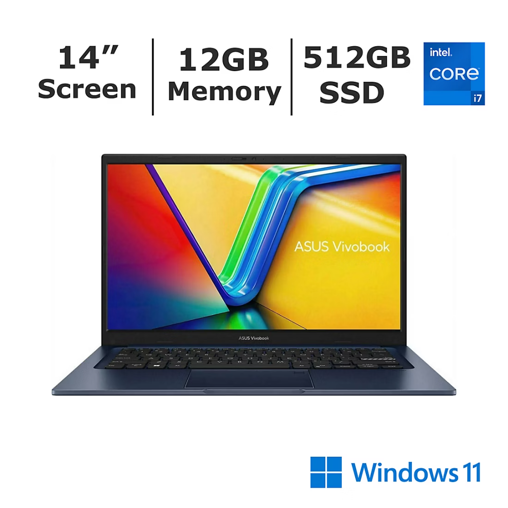 ASUS VIVOBOOK X1404V CORE I7 12/512GB