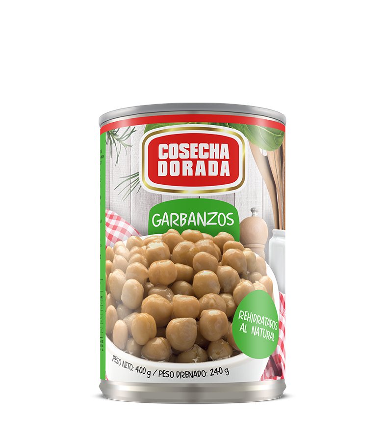 GARBANZO LATA COSECHA DORADA 400G_POR MAYOR