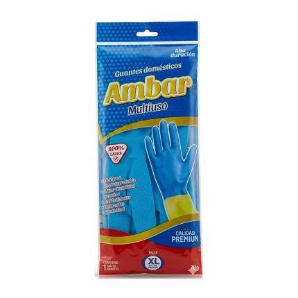 GUANTES COCINA BICOLOR AMBARS-M-L PAR_POR MAYOR