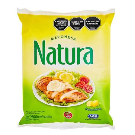 MAYONESA NATURA 2.9 KILOS