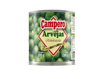 ARVEJA EN LATA CAMPERO 300G