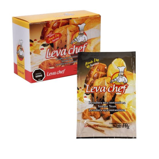 LEVADURA SECA CAJA X 20 SOBRES LEVACHEF_POR MAYOR