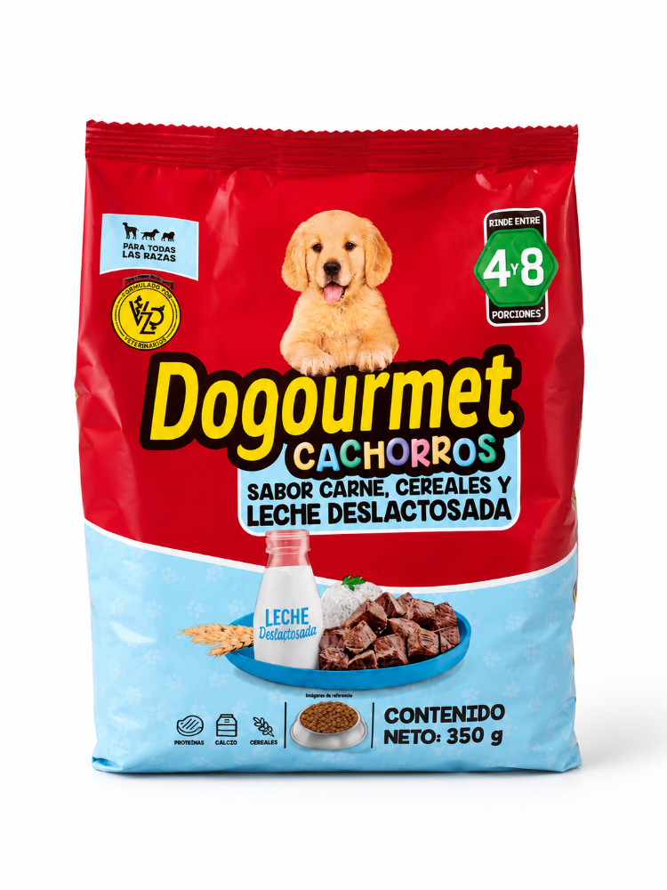 DOGOURMET CACHORROS LECHE 350 G
