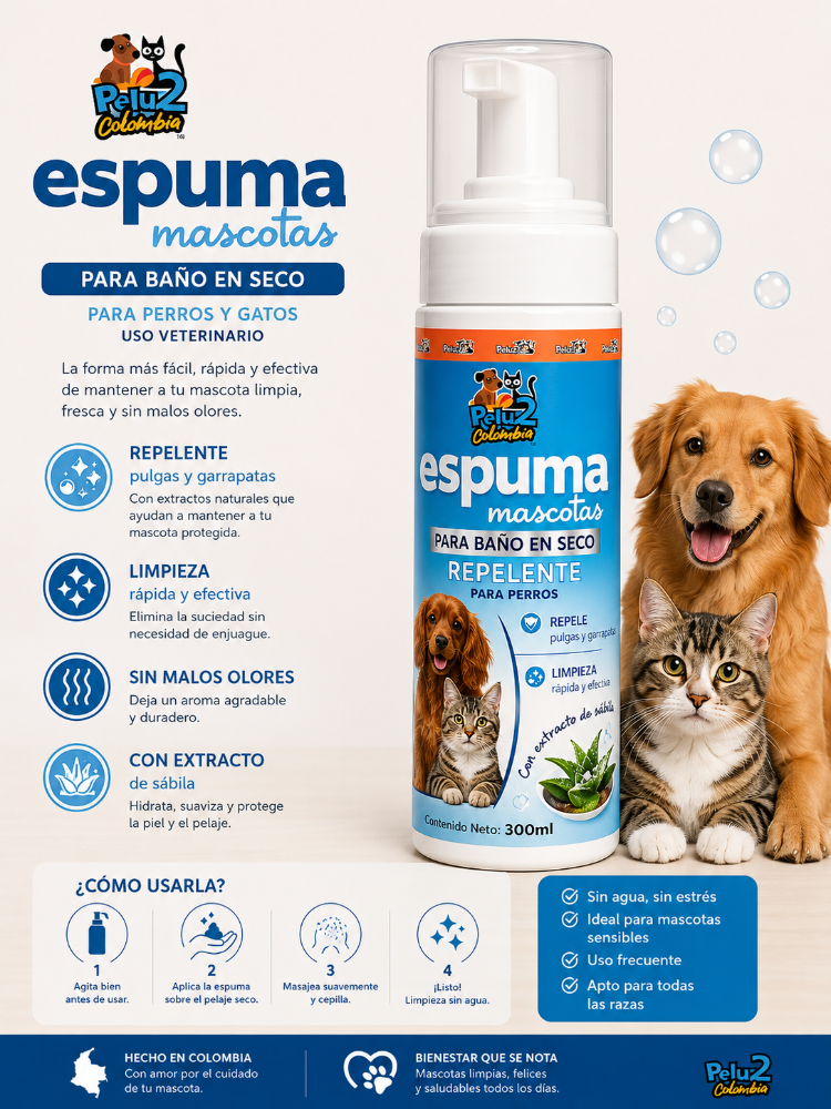 ESPUMOSO REPELENTE 300 ML