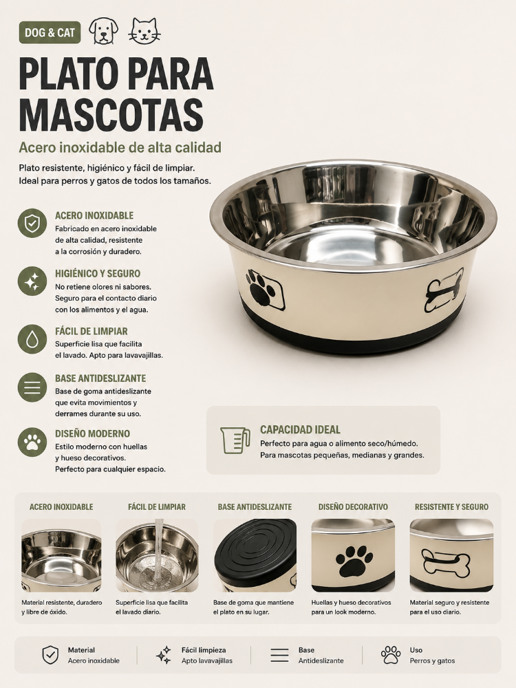 COMEDERO PARA MASCOTAS  MP0927