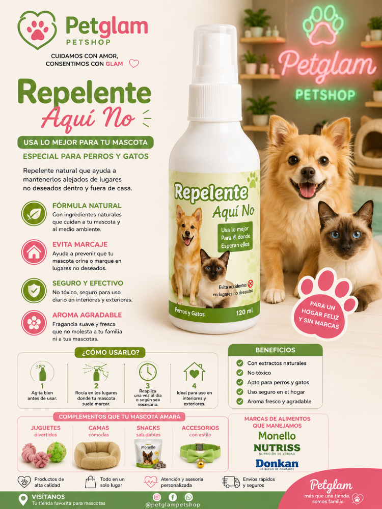 REPELENTE AQUI NO