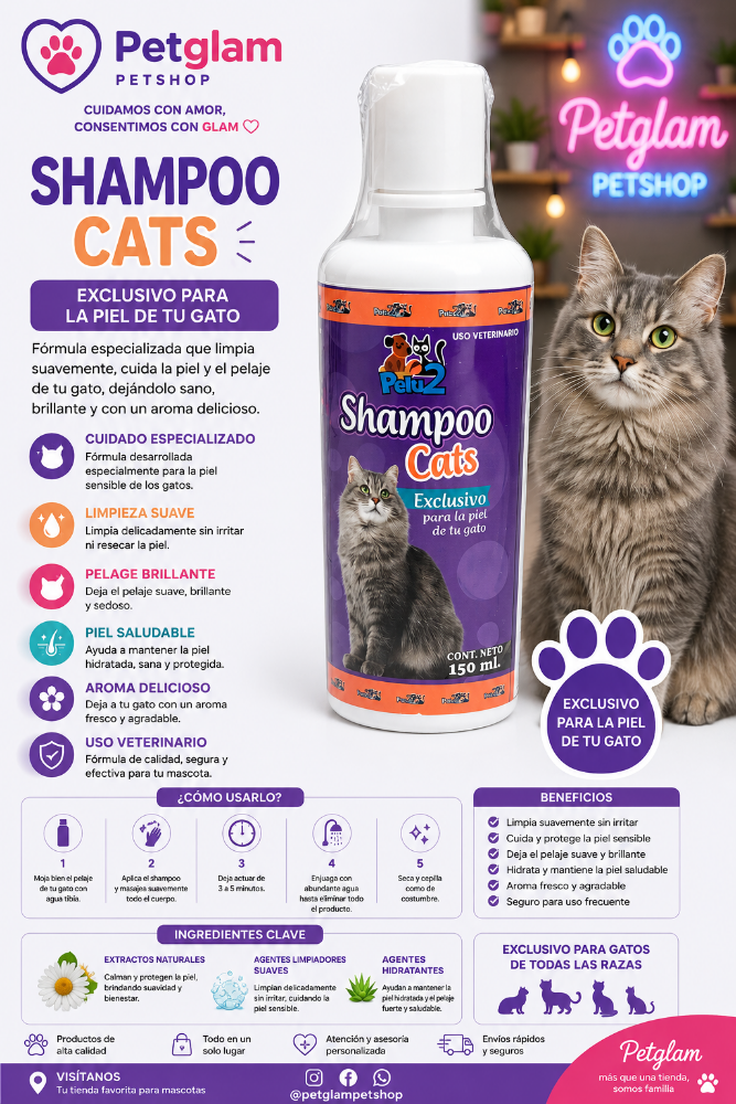 SHAMPOO GATO 150 ML