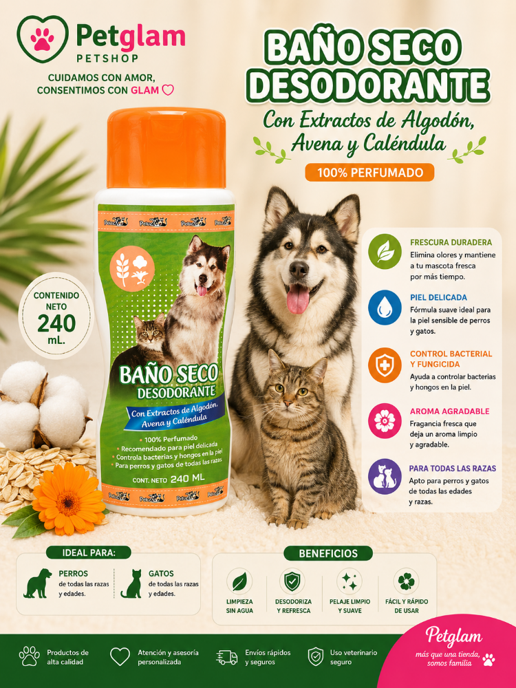 BAÑO SECO DESODORANTE