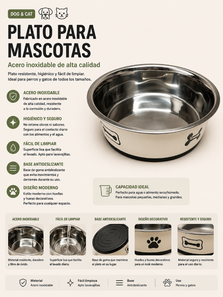 COMEDERO PARA MASCOTAS  MP0929