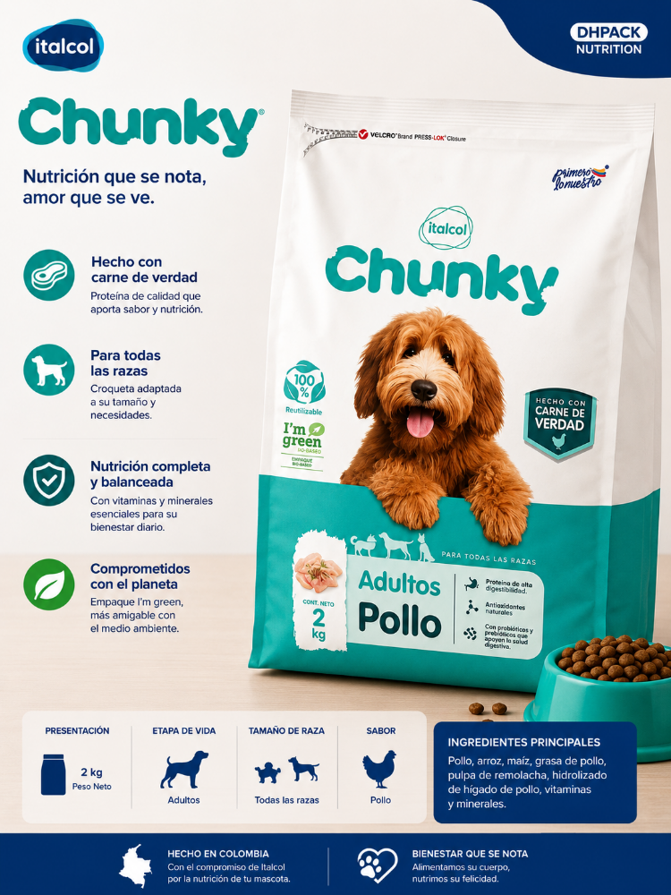CHUNKY CACHORROS 2 KG