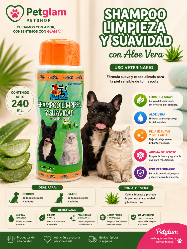 SHAMPOO LIMPIEZA Y SUAVIDAD 250 ML