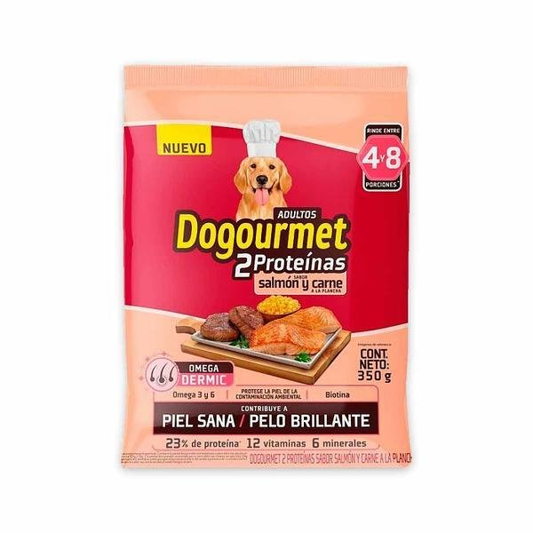 DOGOURMET SALMON Y CARNE 350 GR