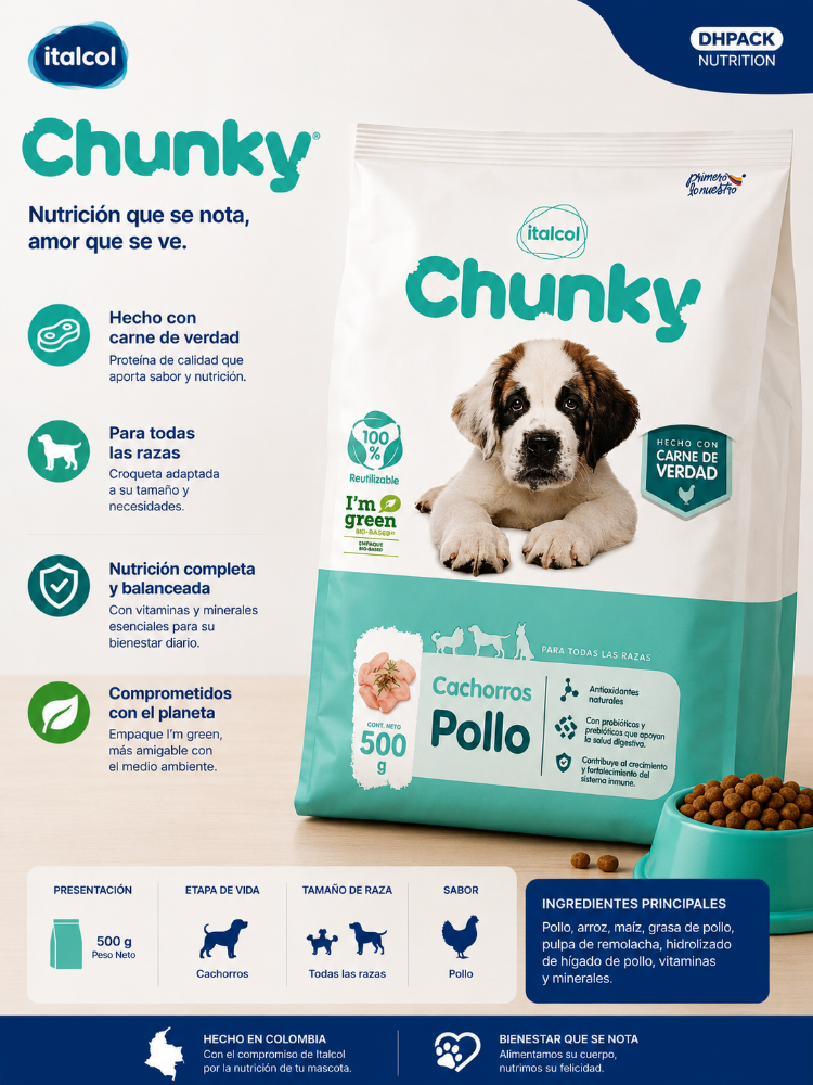 CHUNKY CACHORROS 500 G