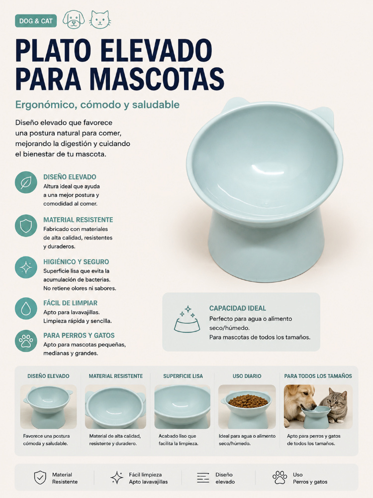 COMEDERO PARA MASCOTAS MP0012