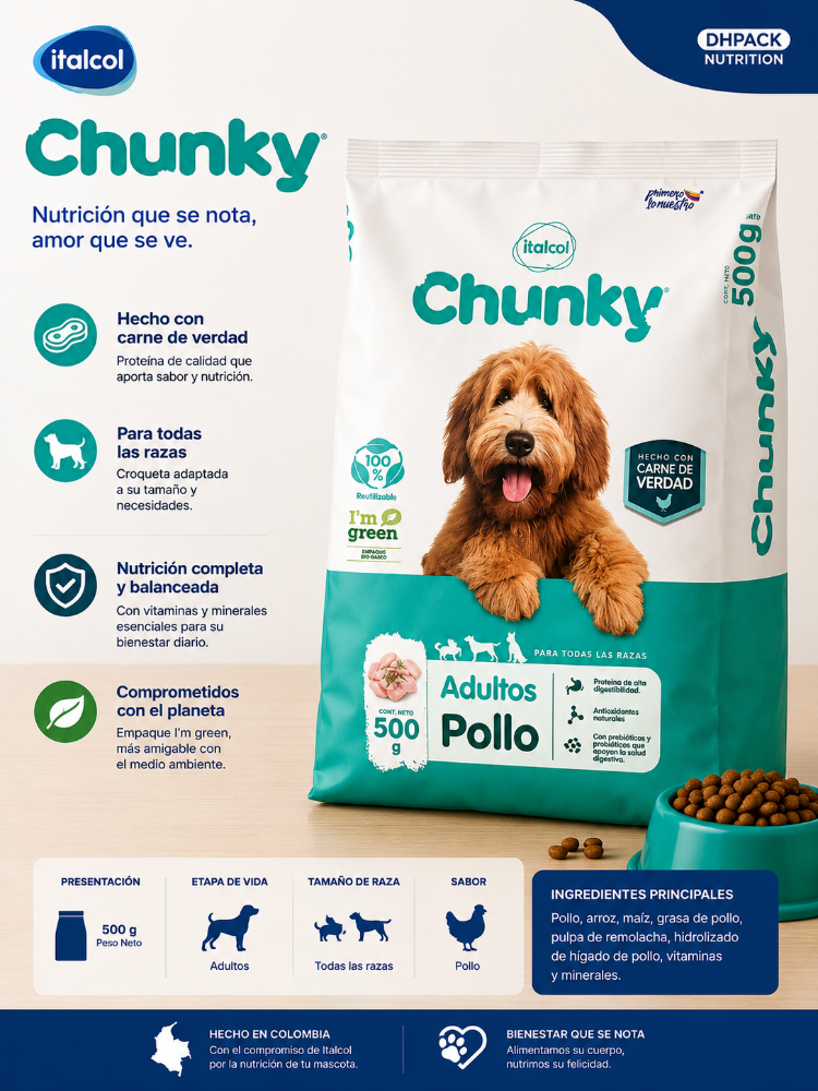 CHUNKY ADULTO 500 G